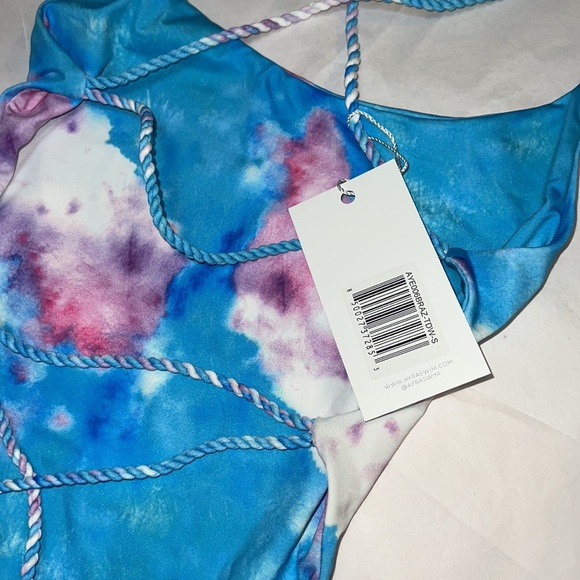 AYRA SWIM One Piece THONG Swimsuit Tie Dye - Picture 8 of 14